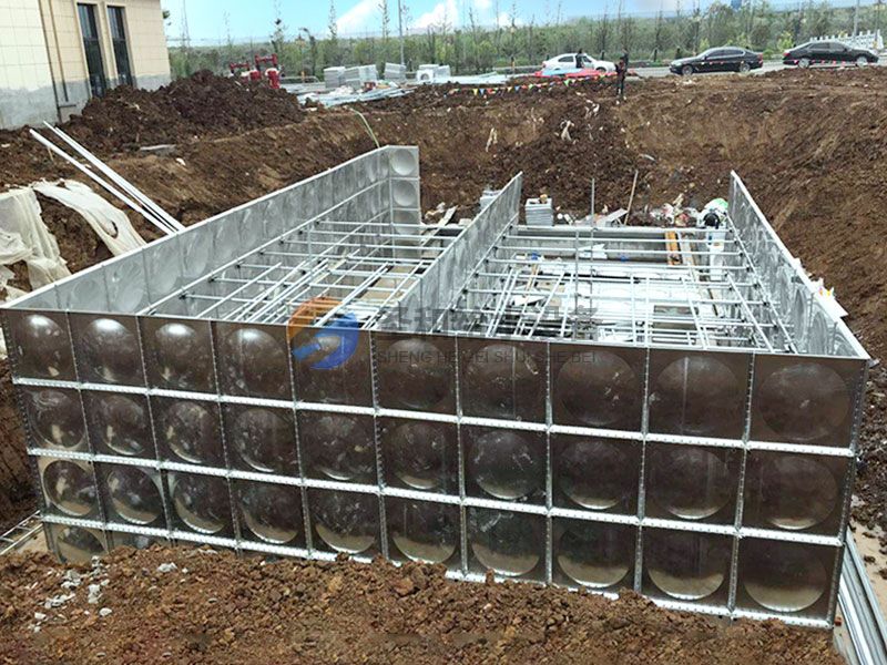 BDF裝配式水箱案例現(xiàn)場