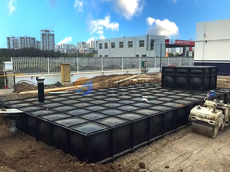 BDF地埋水箱案例現(xiàn)場